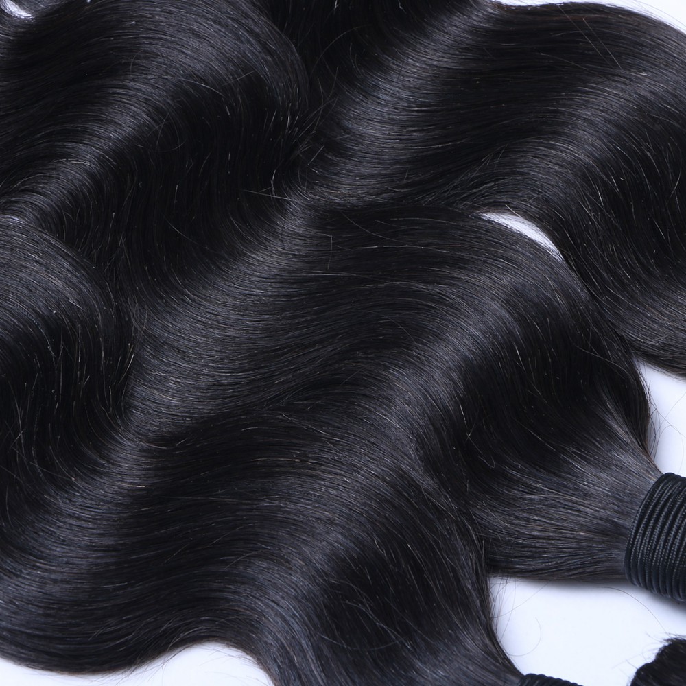 Hair extension malaysian hair weave remy hair body wave hair weft HN120